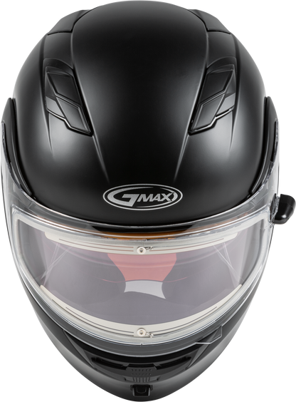 Md 01s Modular Snow Helmet W/Electric Shield Matte Blk Xs