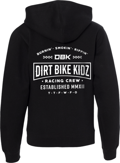 Speed & Style Youth Zip Hood Black Ym