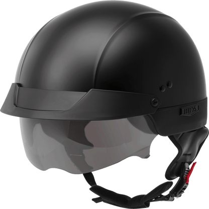 Hh 75 Half Helmet Matte Black 2x
