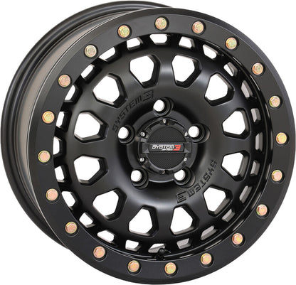Sb6 Bl Wheel 15x7  4+3 (+10mm) 5/4.5 Matte Black