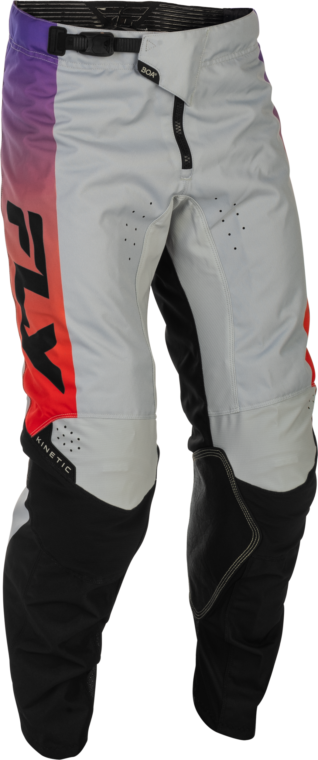 Kinetic Pants Grey/Red/Purple/Black Sz 40