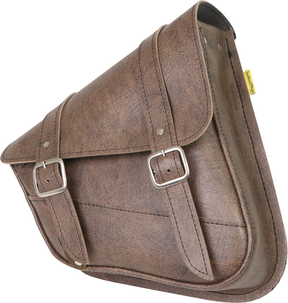 Vintage Swingarm Bag 10.5"X11.5"X4.5" Brown
