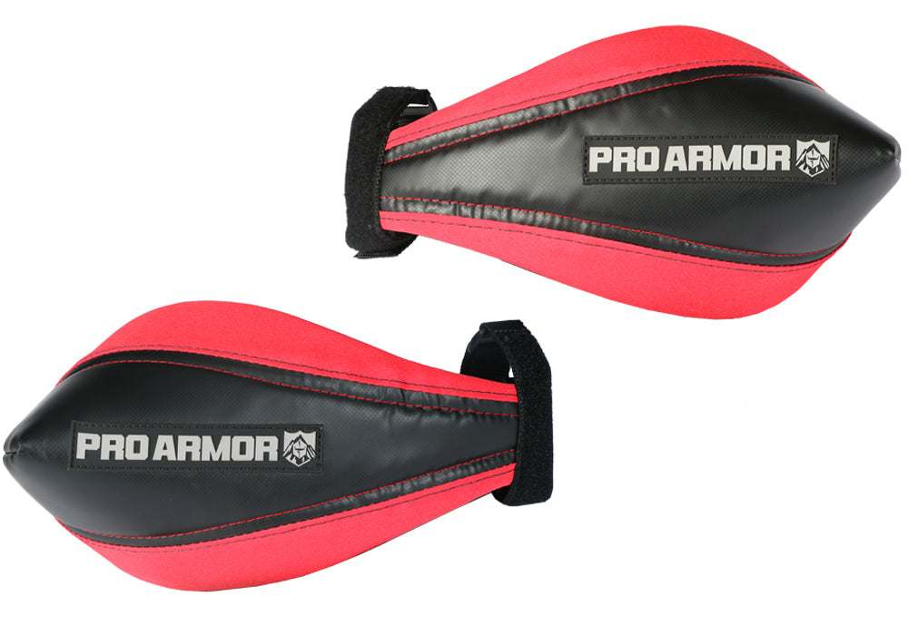 Hand Guards Blk/Red