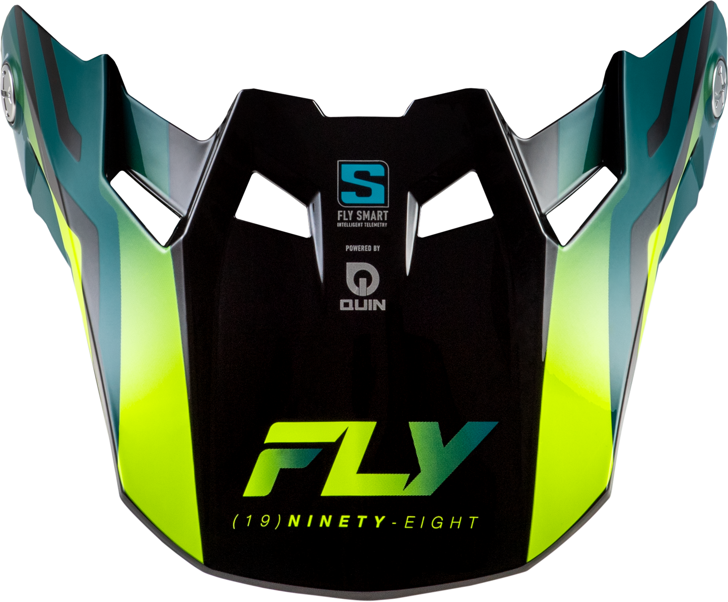 Formula S Carbon Byte Visor Black Carbon/Teal/Lime Xl/2x