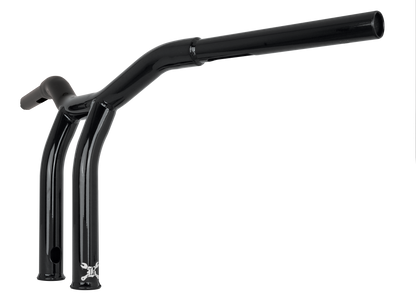 Dominator Raked Bar 10" 1.25" Gloss Black