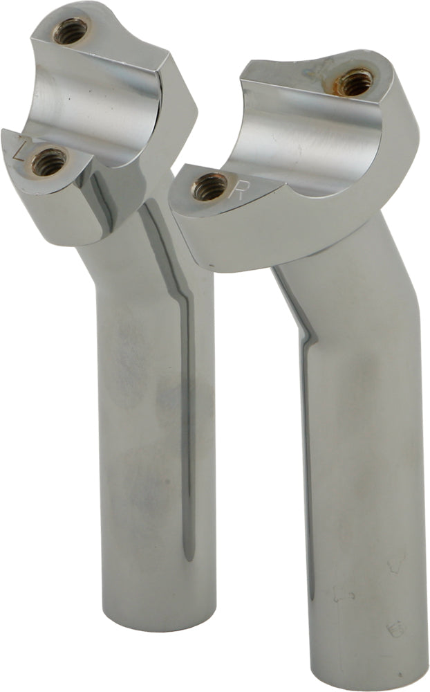 H Bar Risers 5.5" Pullback Chrome