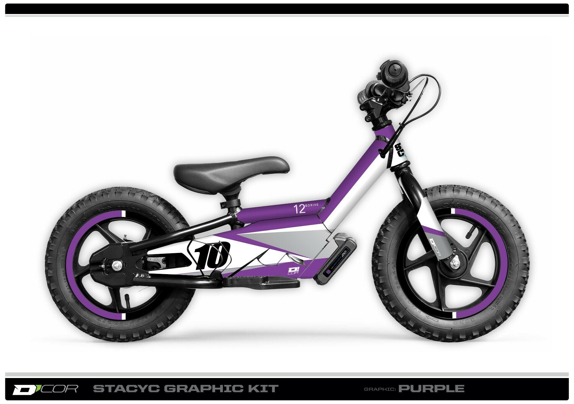Gr Kit Stacyc Purple 16" Stacyc 16" Brushless