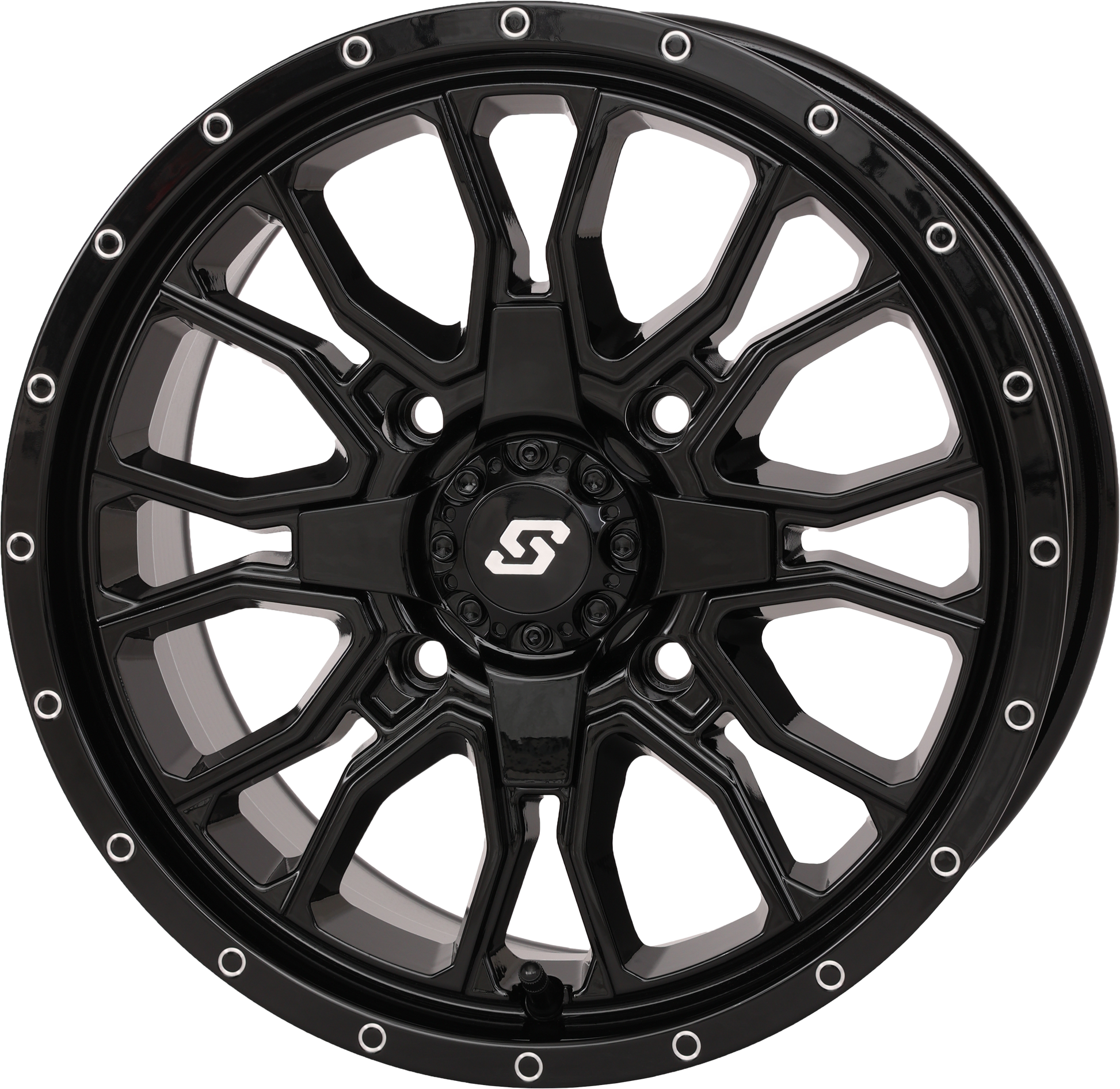 Fusion Dd Wheel  15x7 5+2 4/137 & 4/156 Gloss Black