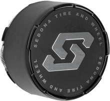 Split 6 Wheel Replacment Cap Black 4/110 4/115