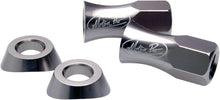 Liteloc Rim Nut And Washer 12mm Silver