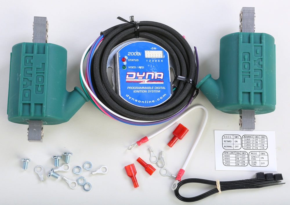 Dyna 2000i Carb Single Plug / Single Fire Kit