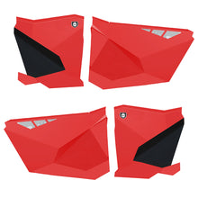 Traditional Half Doors Red