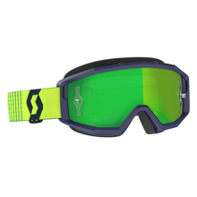 Primal Goggle Blue/Yellow Green Chrome Works Lens