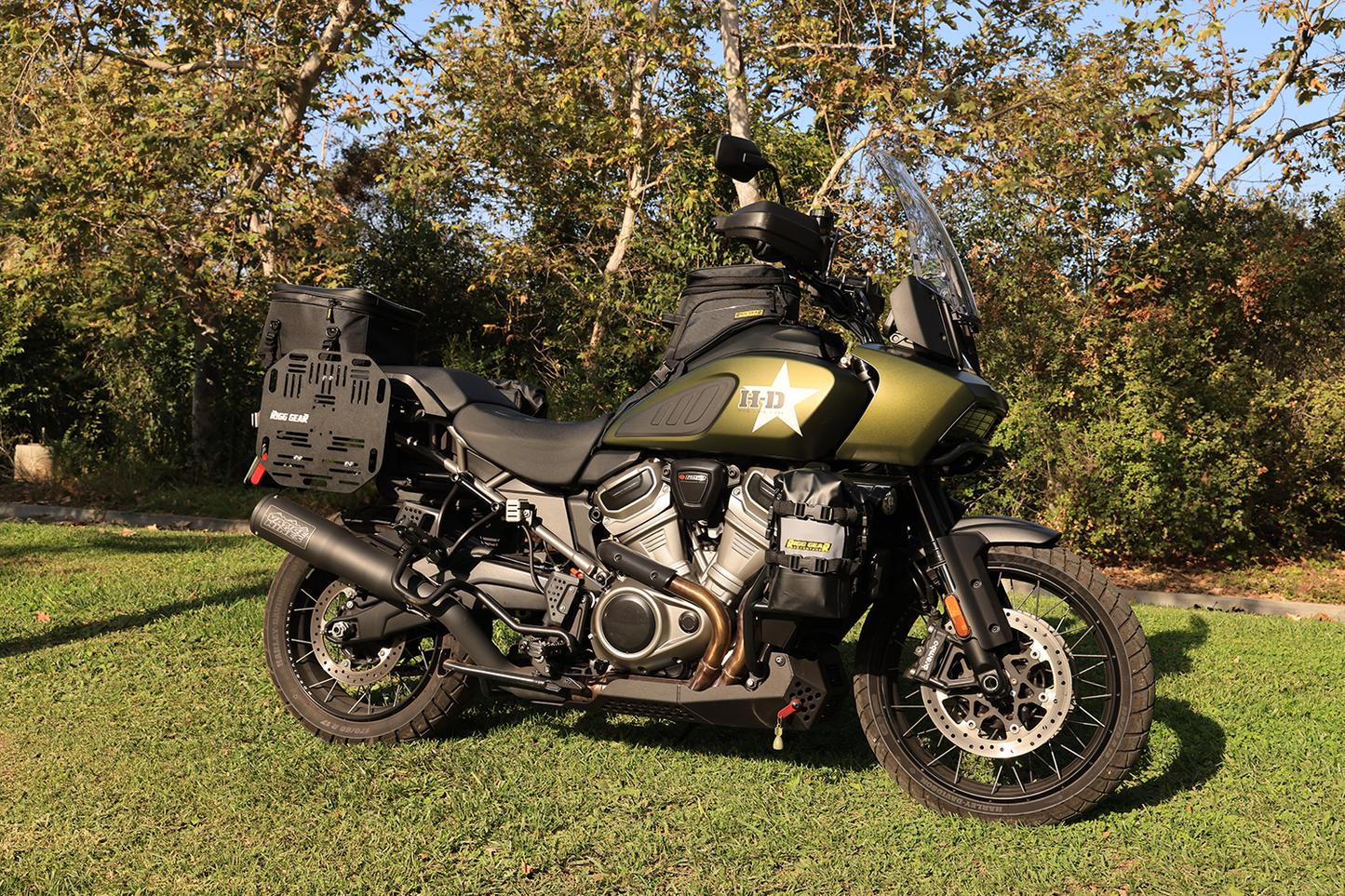 Trails End Adv Saddlebags 25l Per Bag Black