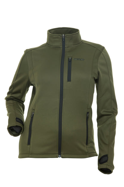 Performance Fleece Zip Up Olive Lg