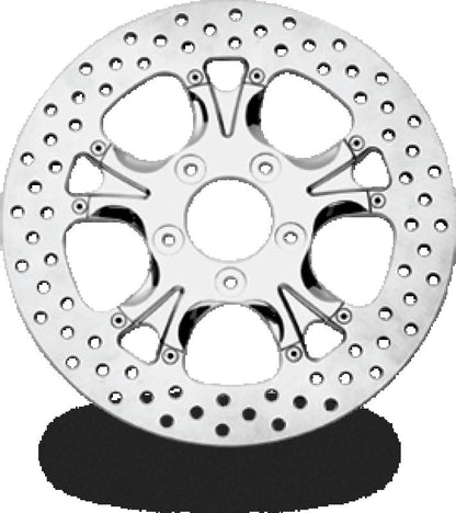 Performance Machine Disc/Carr 11.5 Gatlin Rr - Chrome