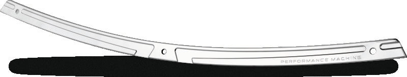 Performance Machine Windscreen Trim Assy Scallop - Chrome