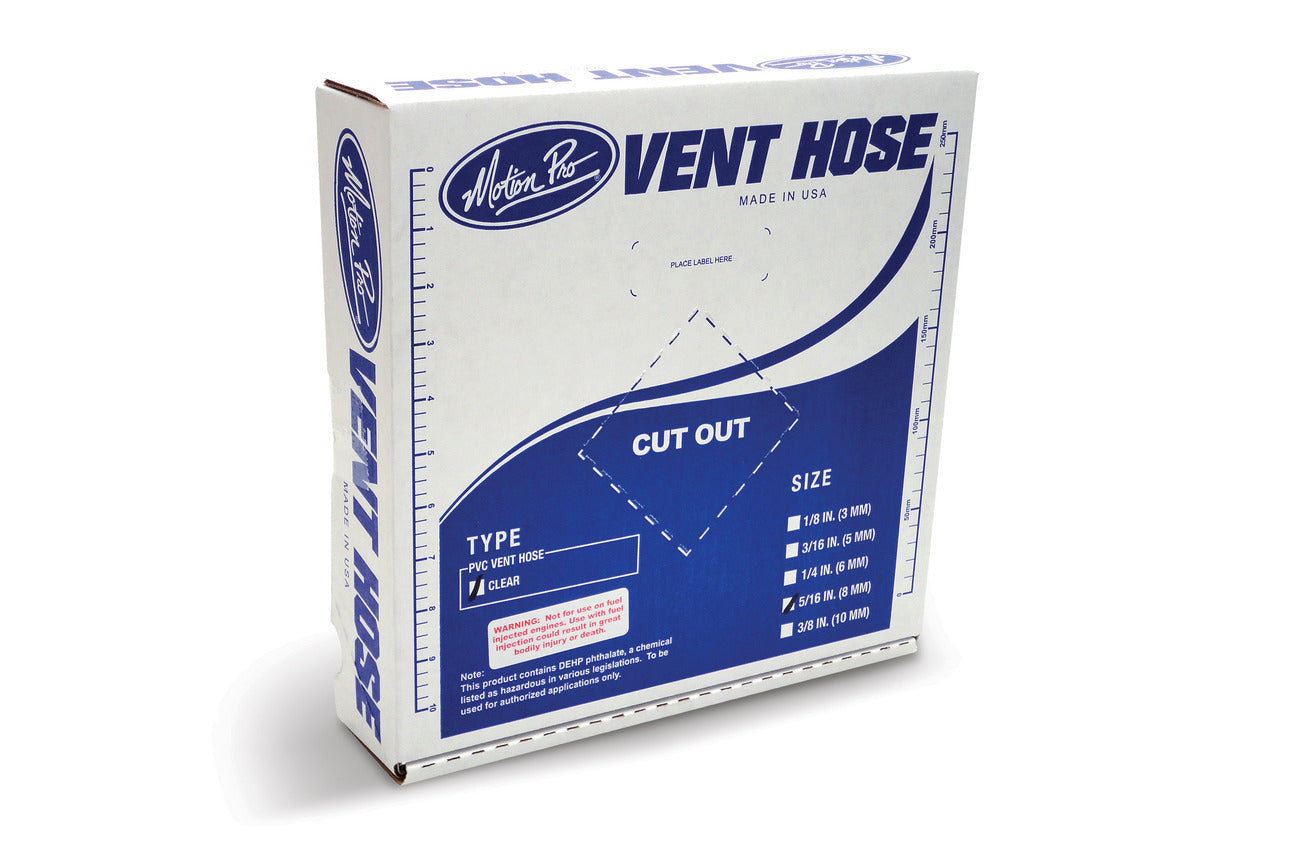 Clear Vinyl Vent Line 5/16"X25'