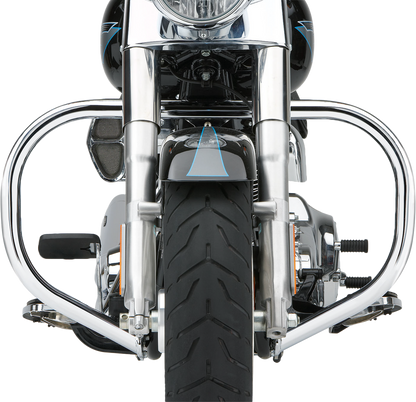 Fatty Freeway Bars 1.5" Chrome Flst (Exc Flstc) 00 17
