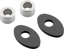 Turn Signal Mounting Kit 2 Pcs Black