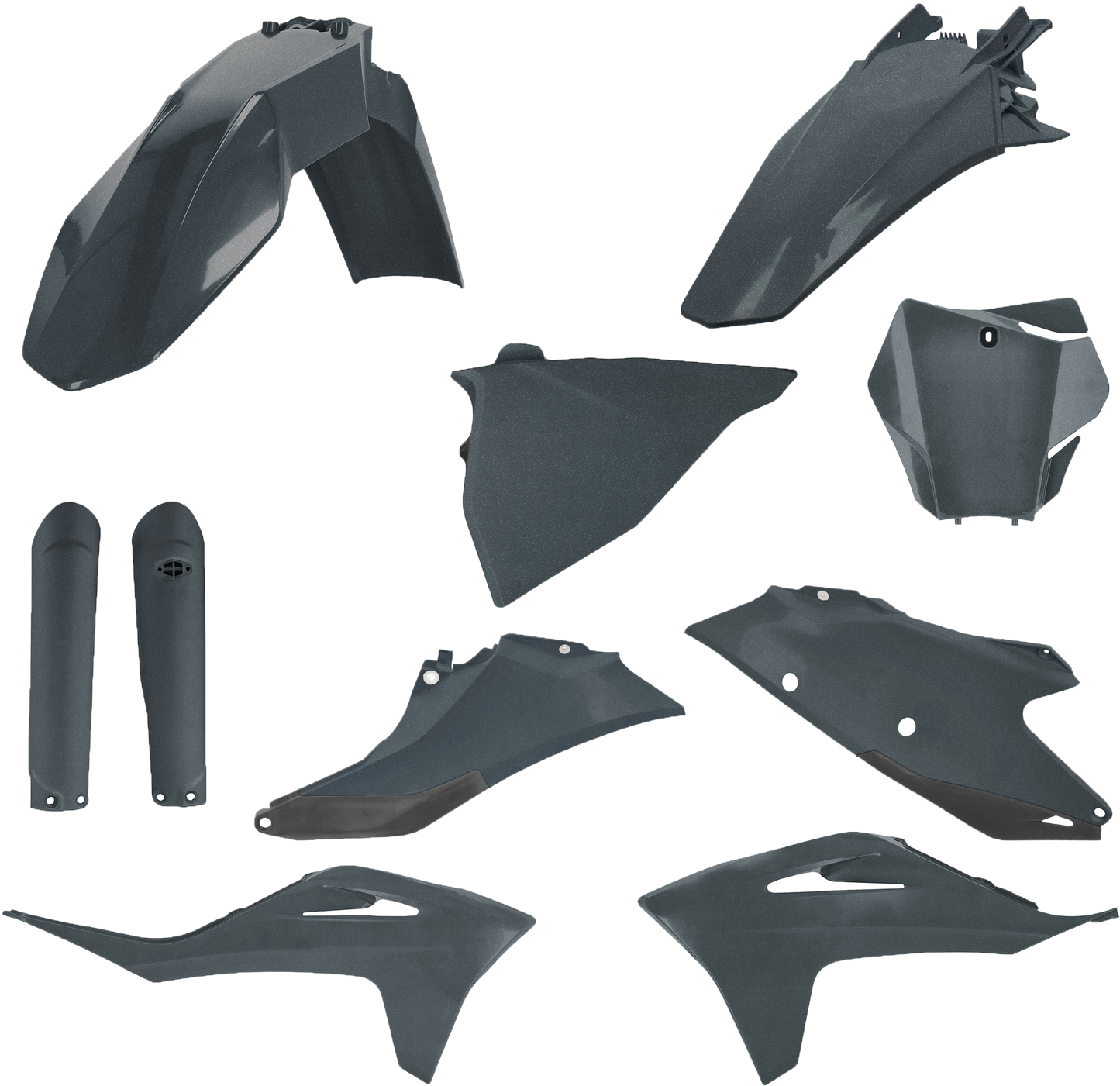 Full Plastic Kit Gas Grey Metallic
