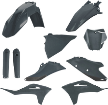 Full Plastic Kit Gas Grey Metallic