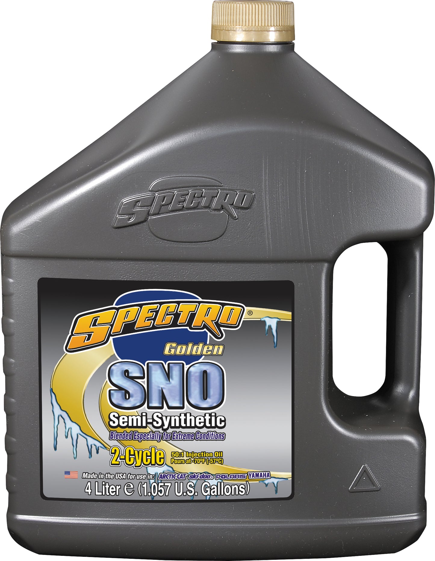 Golden Sno Semi Syn Inject Oil 2t 1gal