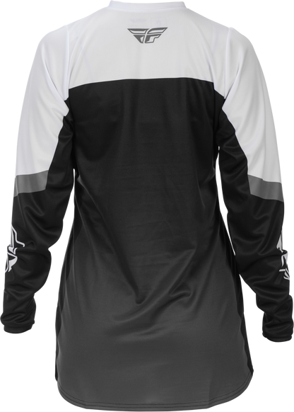 Women's F 16 Jersey Grey/Black/White Lg