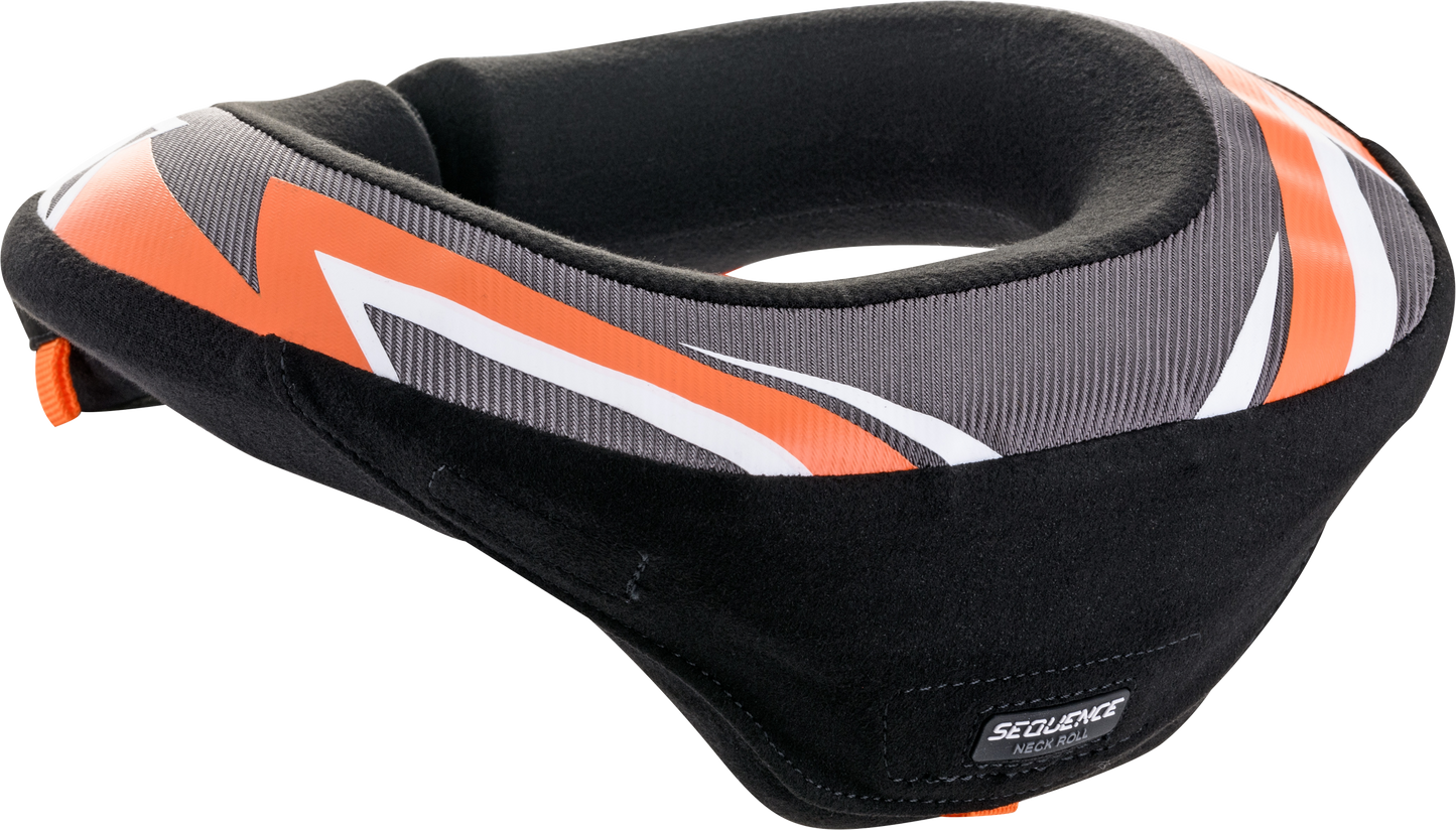 Sequence Youth Neck Roll Black/Anthracite/Orange Sm/Md