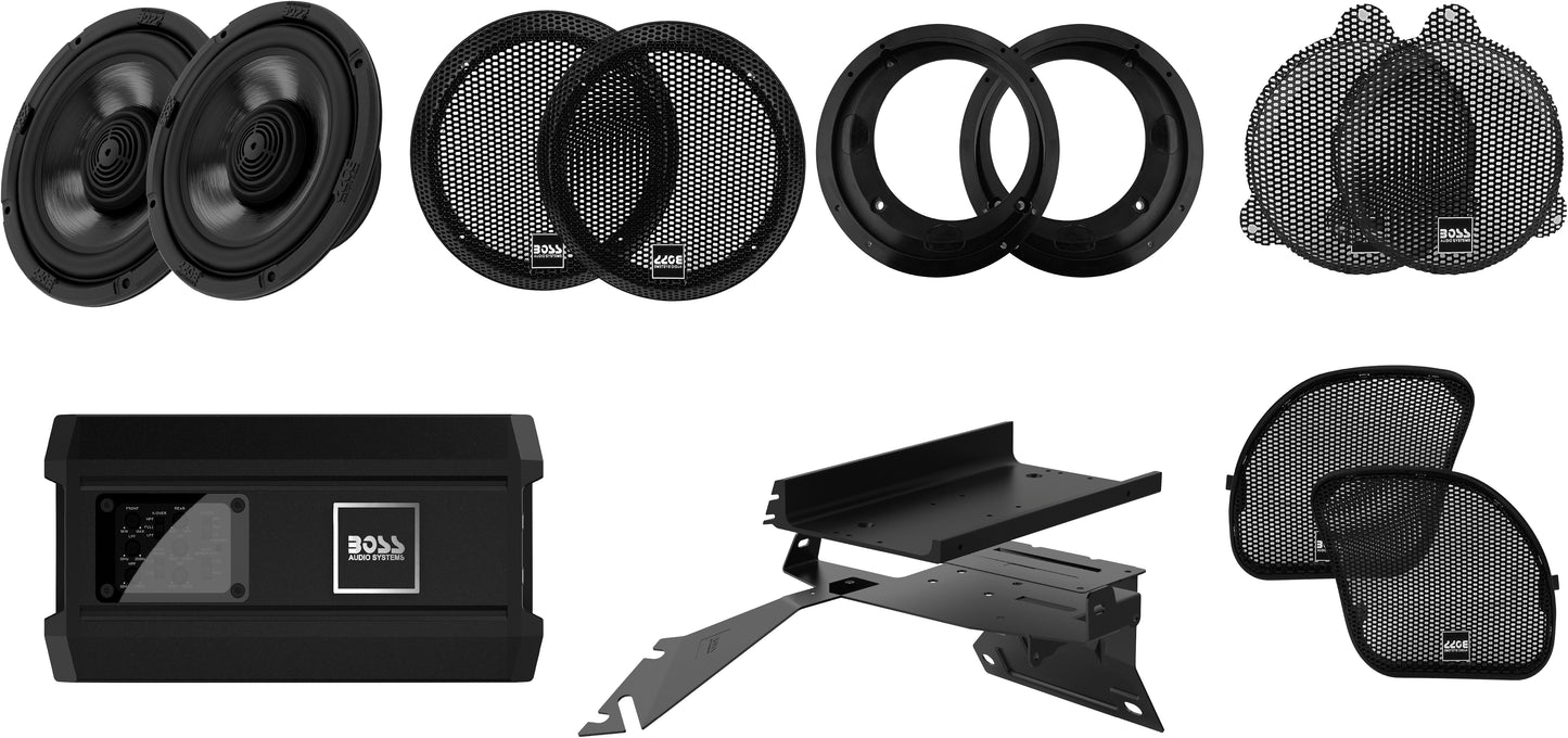 Front Audio Kit `98 24 Flh Fltr