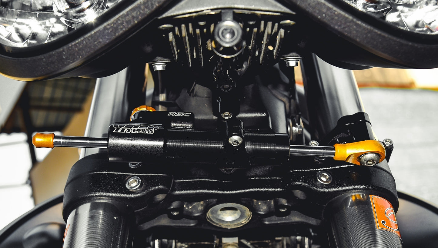 Hyperpro RSC "Reactive" Steering Damper for the Triumph Street Triple 765 R / S / RS (17-19)