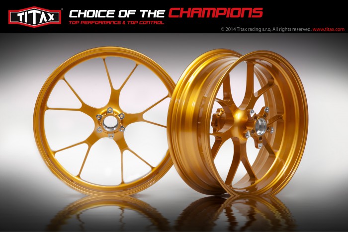 Titax Forged Aluminum Wheels for the Ducati 1098 / 1198, Streetfighter 1098, Supersport, Multistrada 1200/1260/V4, Monster 1200