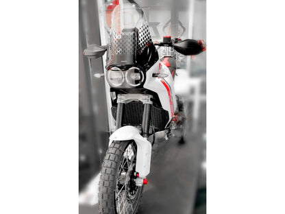 DBK Special Parts (Ducabike) Aluminum Radiator Guard for the Ducati DesertX