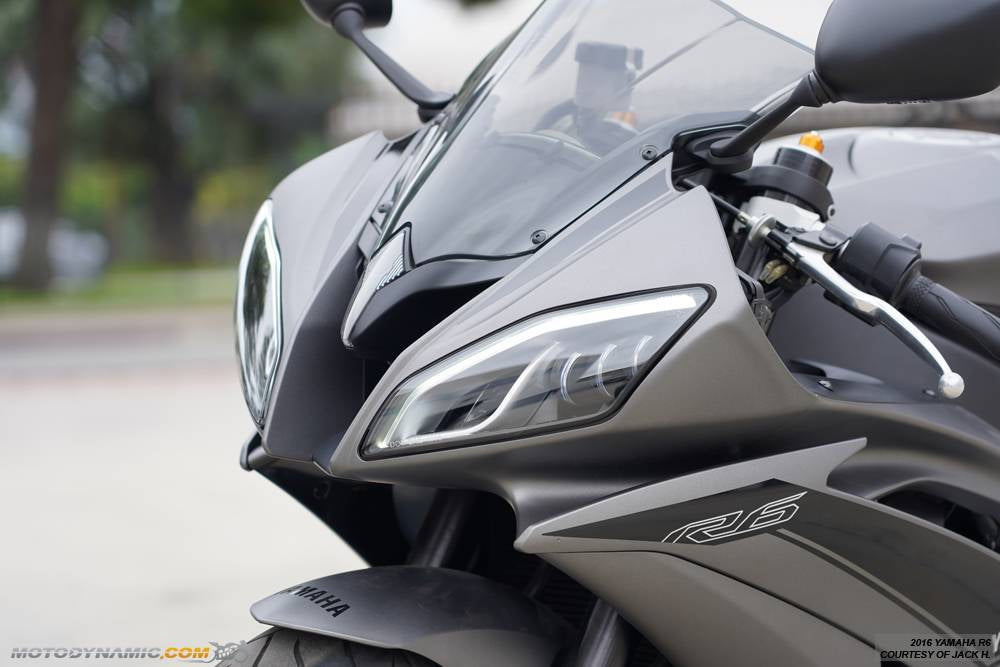 Motodynamic Full LED Projection Headlight with DRL For Yamaha YZF-R6 (08-16) - ECE / DOT Worldwide Version