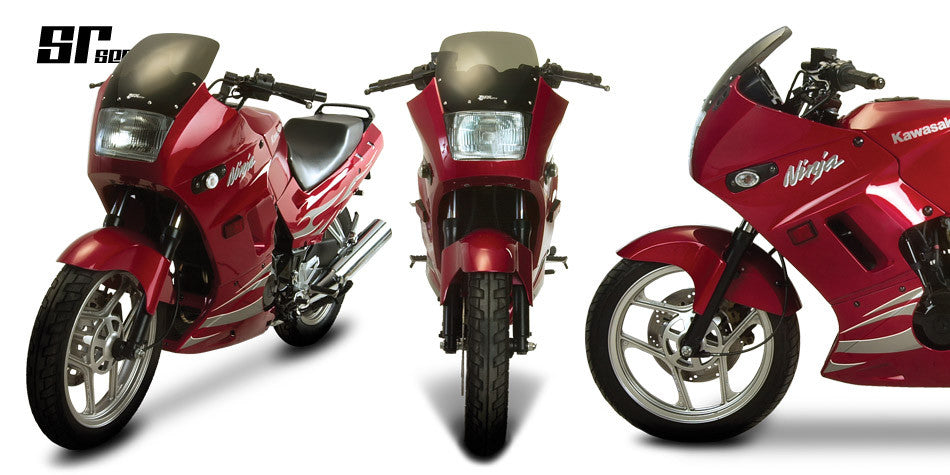 Zero Gravity Racing Windshields for the Kawasaki EX 250 Ninja / Ninja 250R (1988-2007)