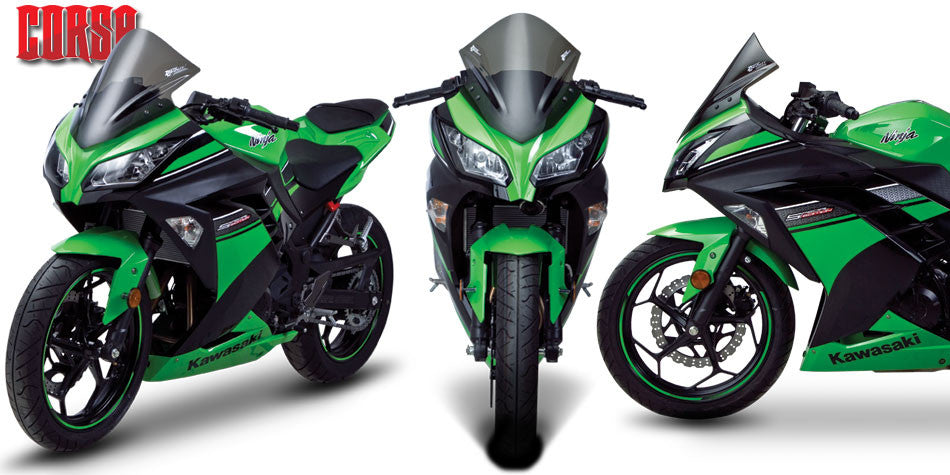 Zero Gravity Racing Windshields for the Kawasaki  Ninja 300R/250R (2013-2019)