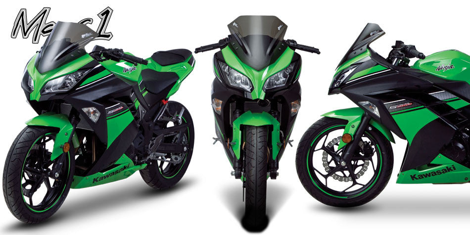 Zero Gravity Racing Windshields for the Kawasaki  Ninja 300R/250R (2013-2019)