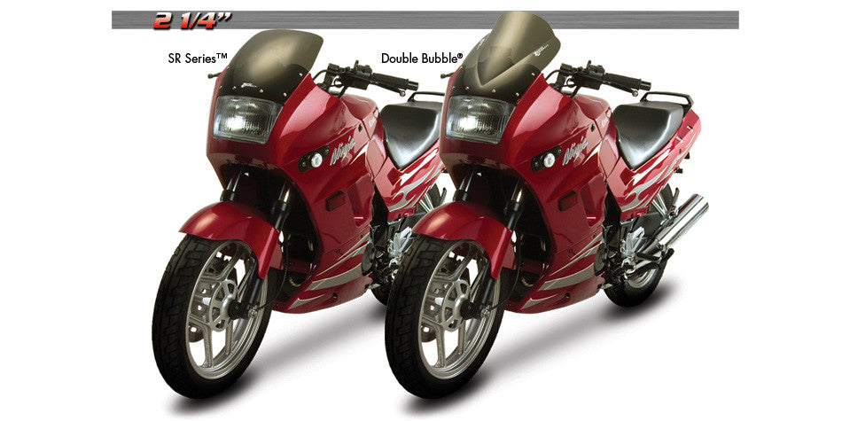 Zero Gravity Racing Windshields for the Kawasaki EX 250 Ninja / Ninja 250R (1988-2007)