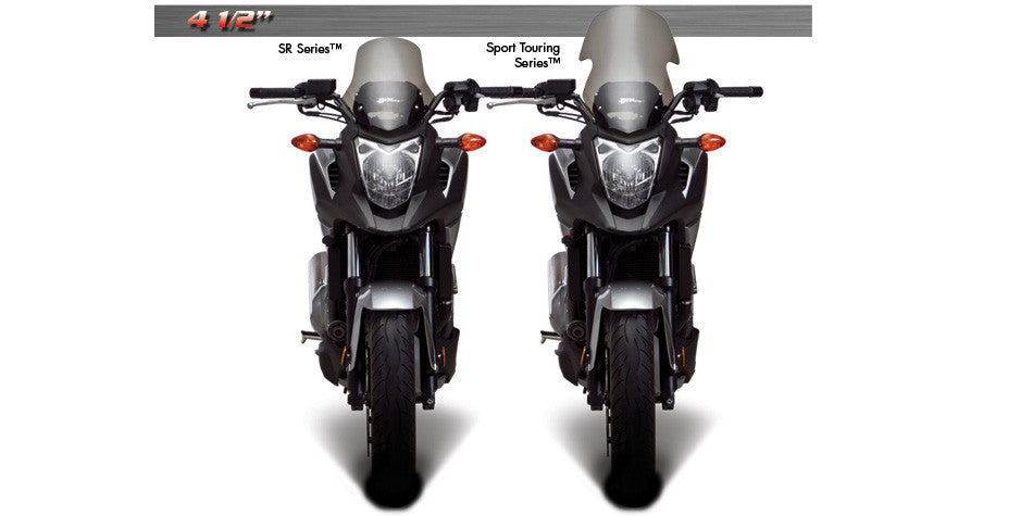 Zero Gravity Racing Windshields for the Honda NC700X (2012-2015), NC750X/S(2014-2015)