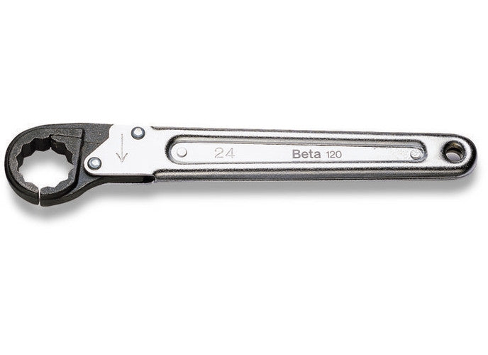 Beta Tools Model 120  24mm-Ratchet Opening Single Ended Wrenches
