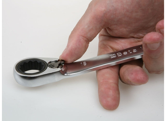 Beta Tools Model 195P  8X10mm-Ratcheting offset Bi-Hexagon Wrenches