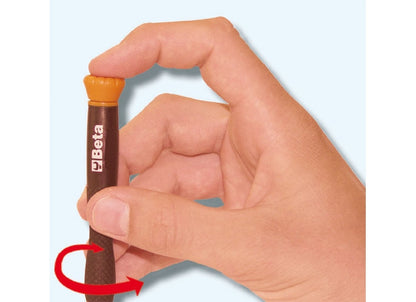 Beta Tools Model 1257Es  1.3mm-Micro-Screwdrivers Hexagon
