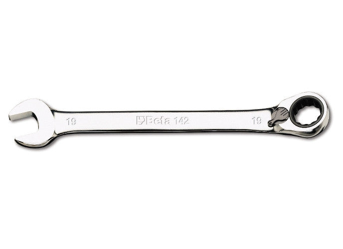 Beta Tools Model 142  18x18mm-Reversible Ratcheting Combination Wrenches