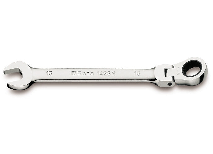 Beta Tools Model 142  Sn22x22mm-Swivel End Ratcheting Combination Wrenches