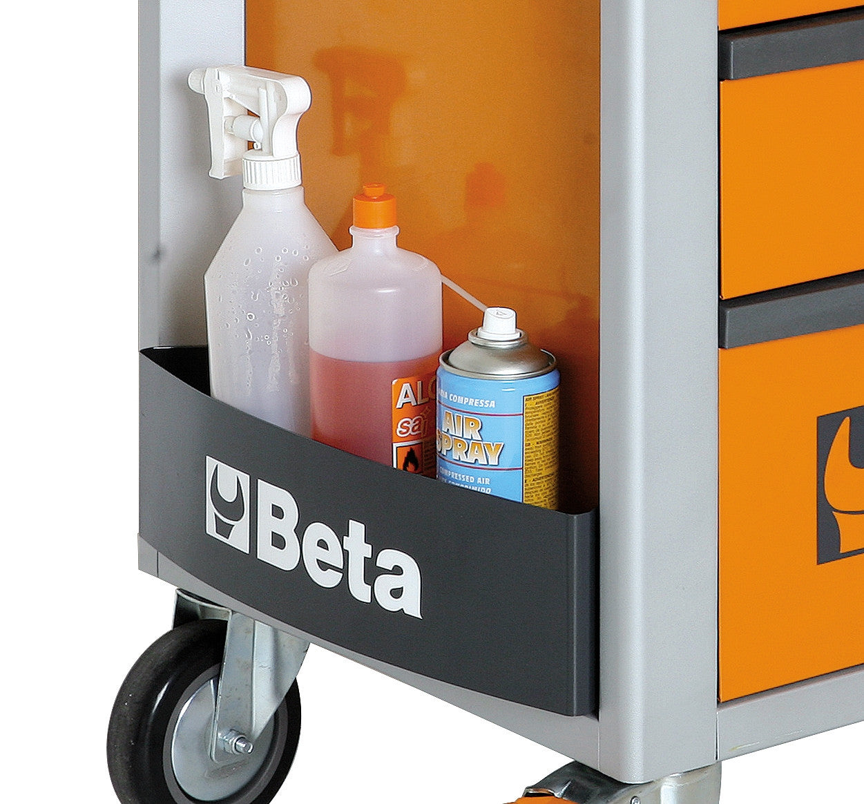 Beta Tools Model C24S  6/O-Mobile Roller Cab 6 Drawers Orange
