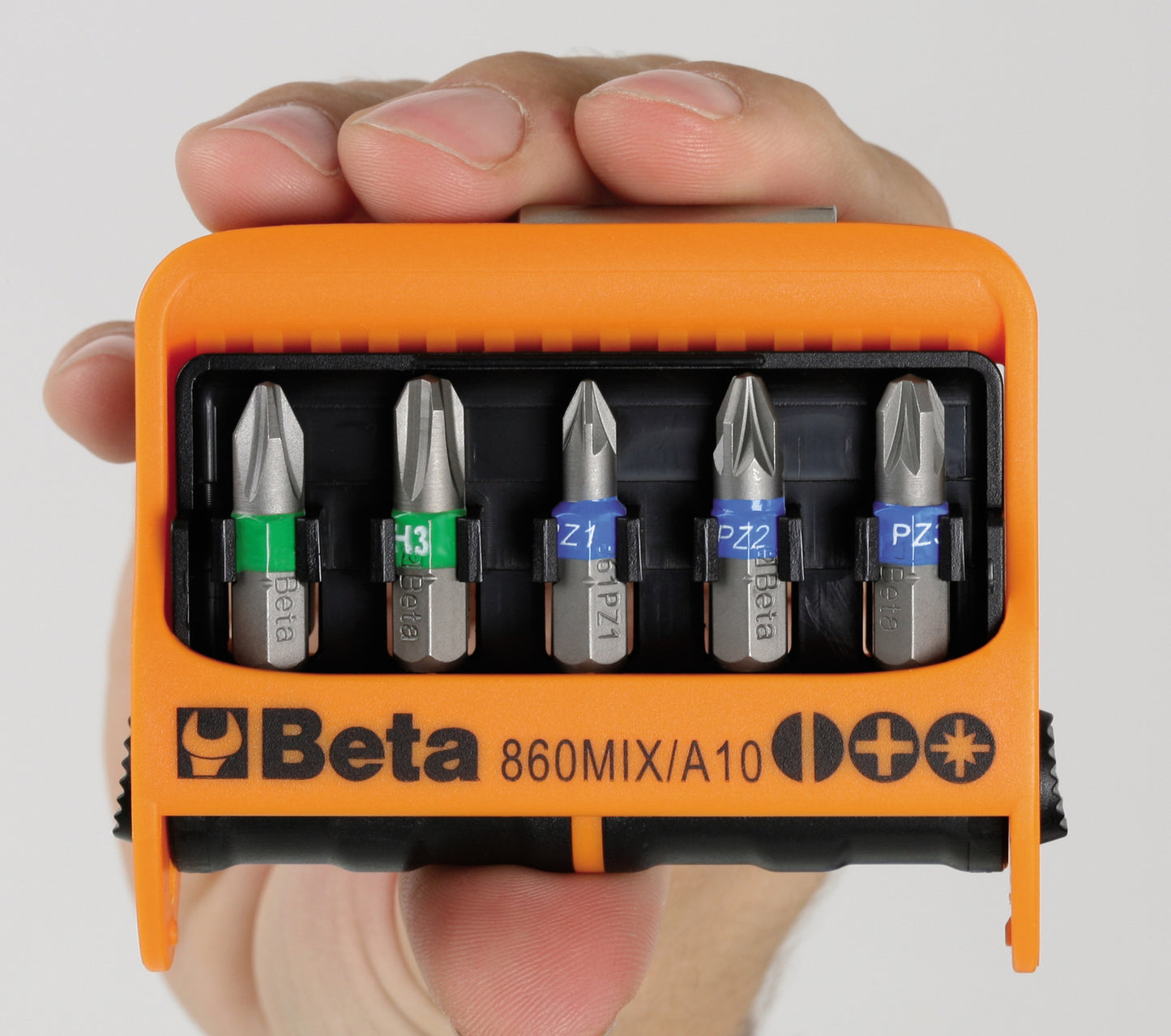Beta Tools Model 860  Tx/A10-10 Bits in Plastic Case
