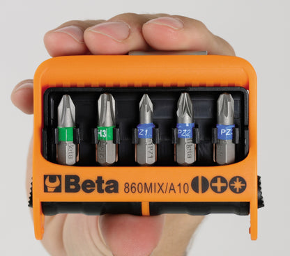 Beta Tools Model 860  Tx/A10-10 Bits in Plastic Case