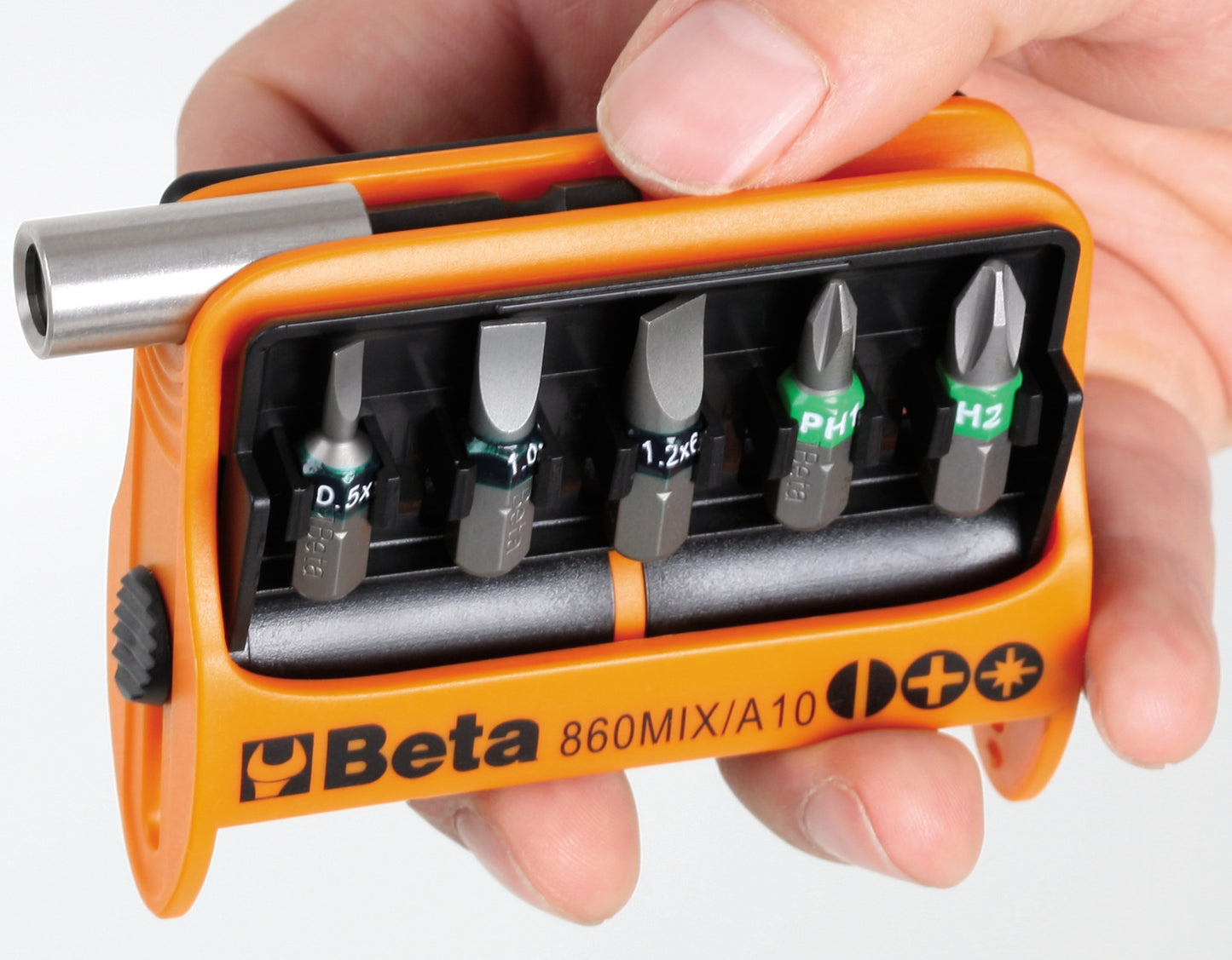 Beta Tools Model 860  Tx/A10-10 Bits in Plastic Case