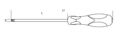 Beta Tools Model 1292  8X150-Screwdrivers Cross Head Ph