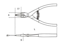 Beta Tools Model 1036  300mm-External Circlip Pliers